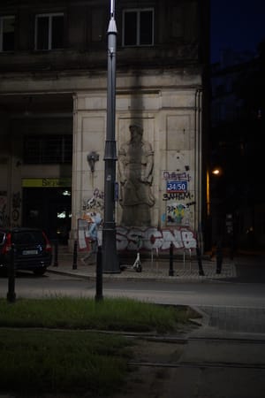 In the shadow